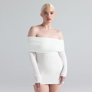 Skims OFF THE SHOULDER MINI DRESS 3X